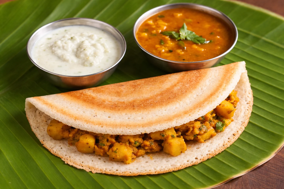 Benne Masala Dosa in Colonia NJ at Utsav Grand