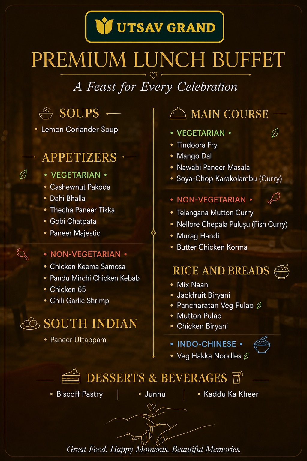 Premium Mother's Day Buffet